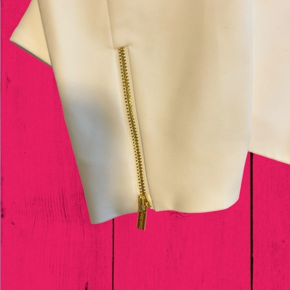 NWT Calvin Klein white Blazer with minor stains sz 14 - Picture 8 of 10